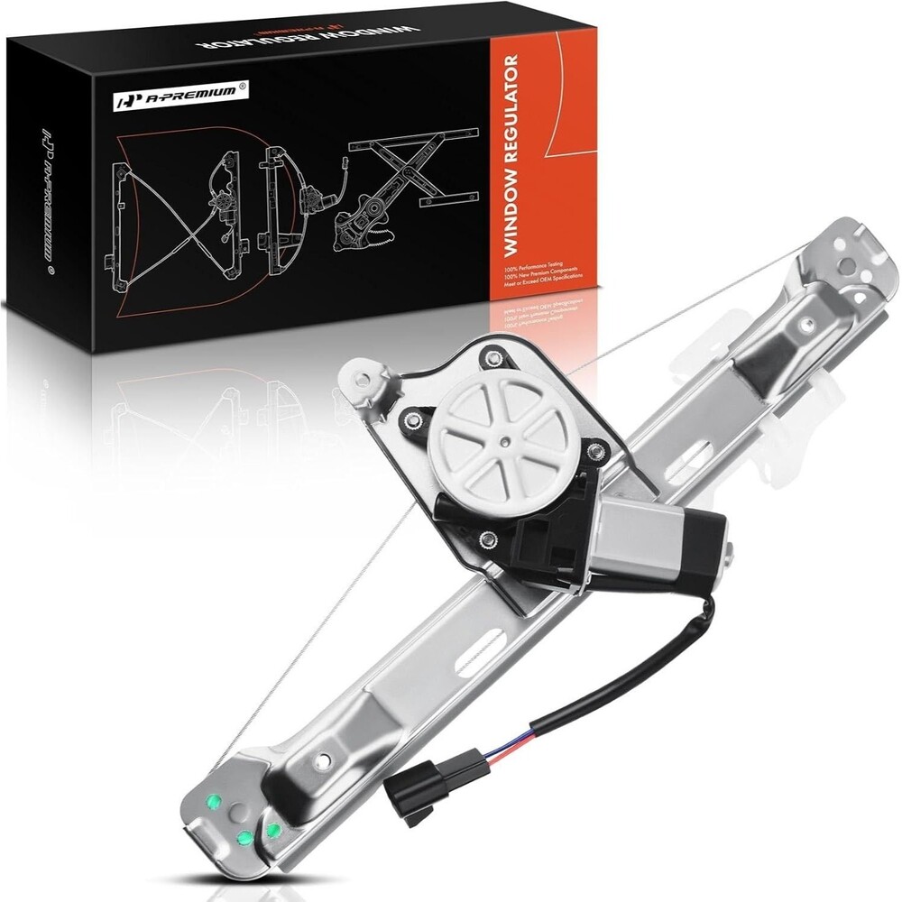 A-Premium Rear Left Power Window Regulator w/Motor for Chevrolet Malibu 04-05